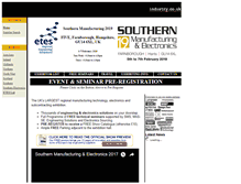 Tablet Screenshot of industrysouth.co.uk